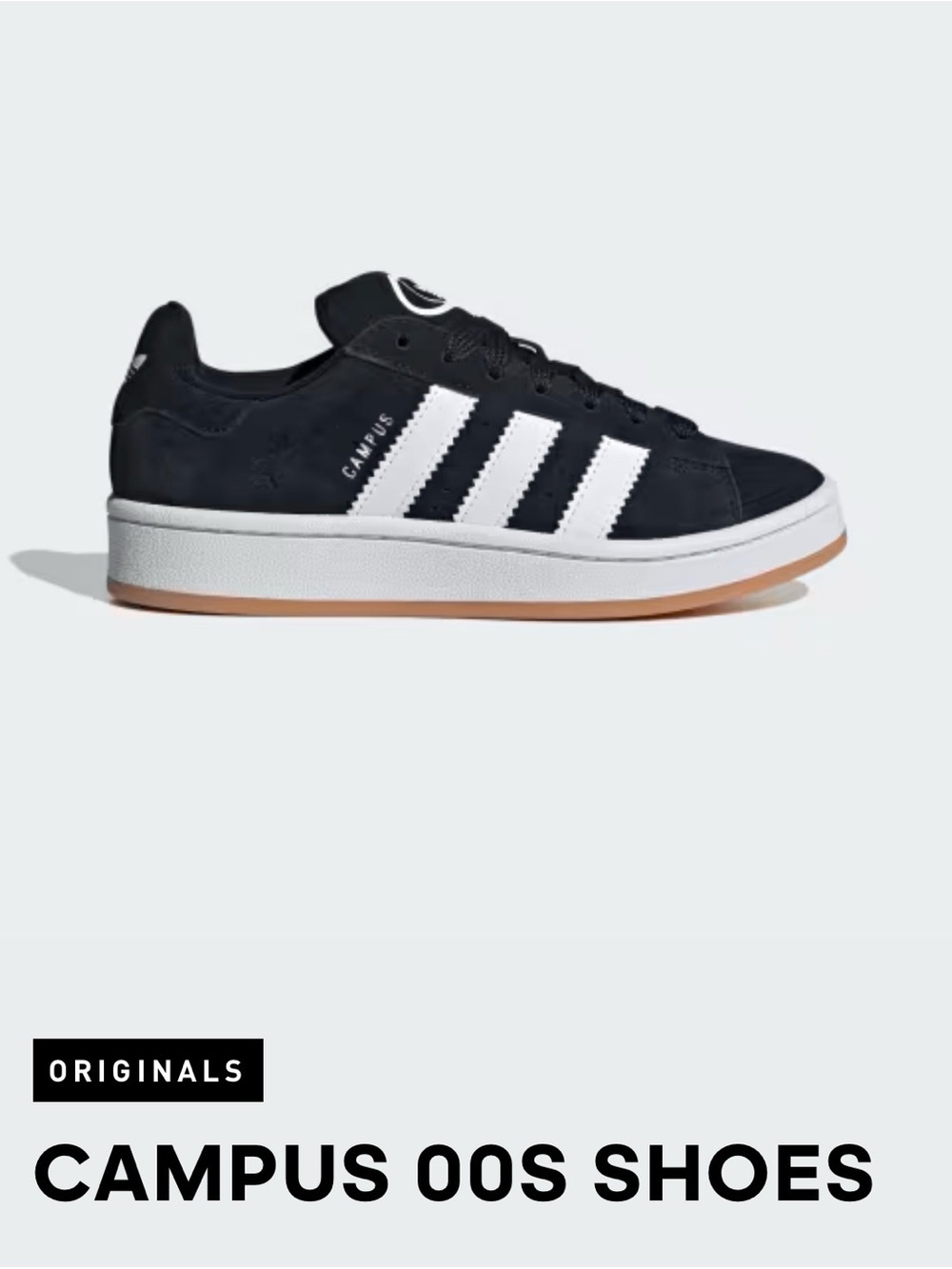 NWT adidas Campus 00s Sneakers; Youth 5 1/2 or women 7 1/2